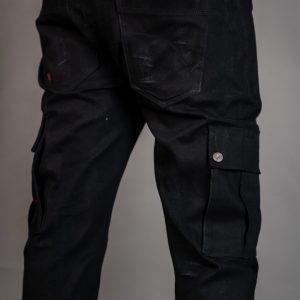 Denim Cargo Pants