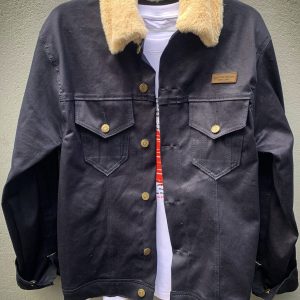 Fur Collar Denim Jacket