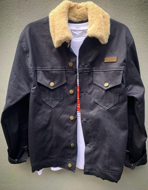 Fur Collar Denim Jacket