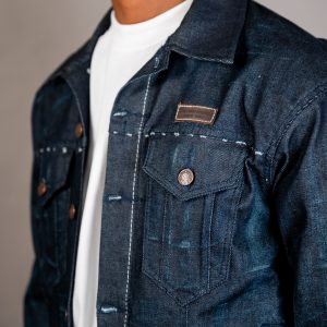 Plain Jacket Denim